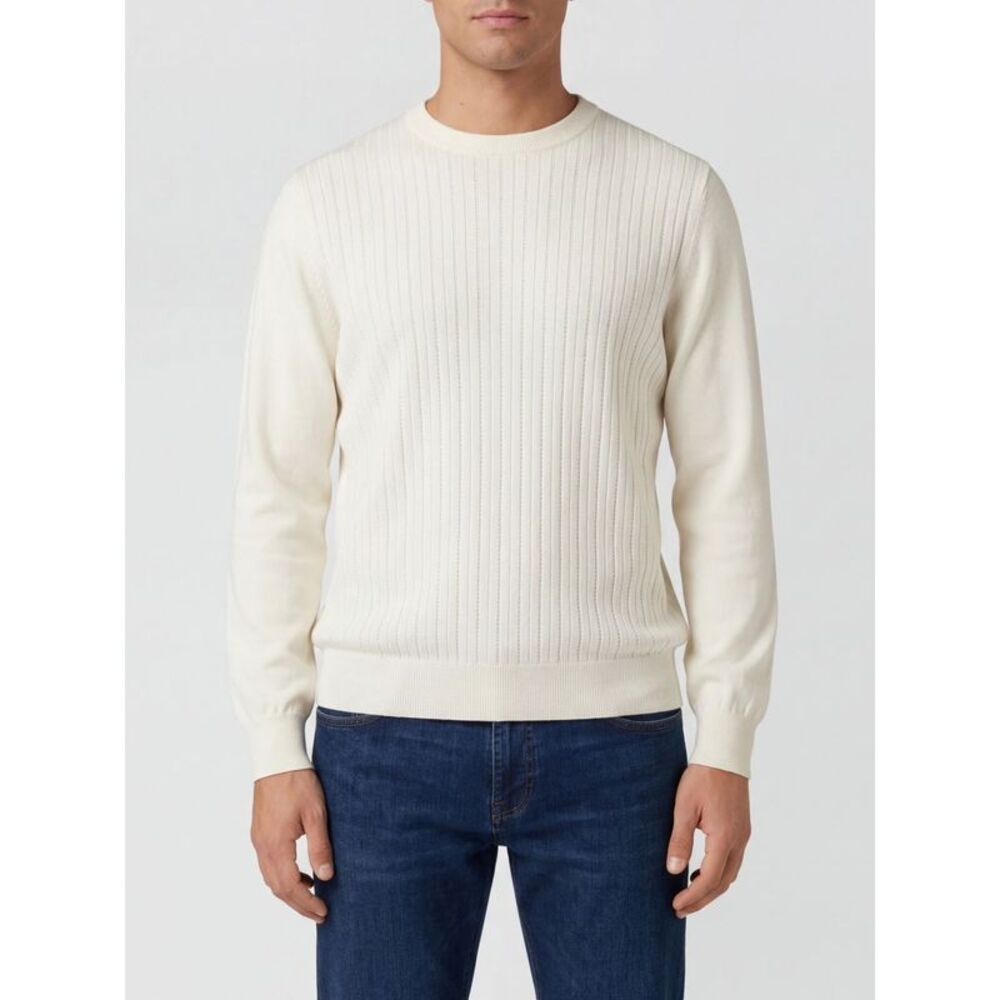 Brunello Cucinelli Men Cotton Crewneck Sweater Brunello Cucinelli